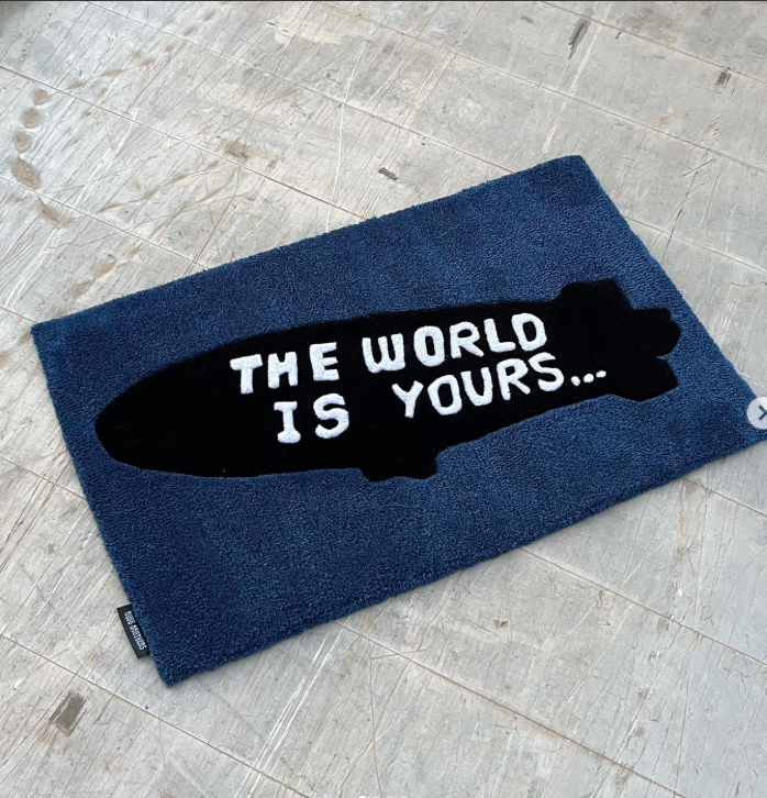 World Is Yours Statement Rug