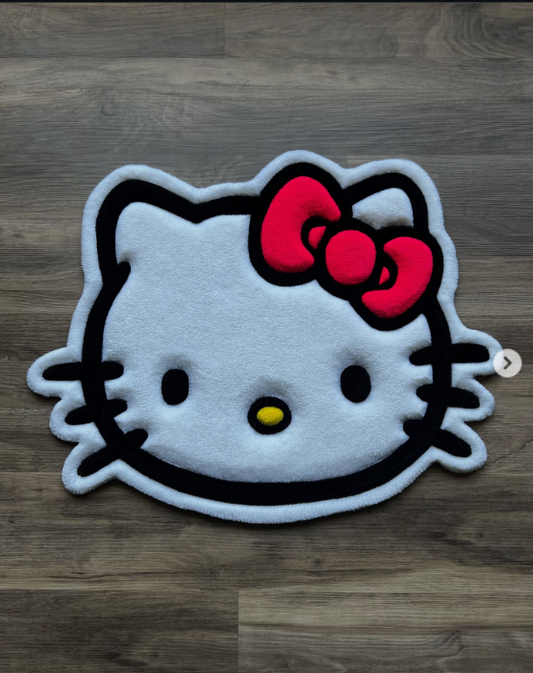 Cute Kitty Head Rug