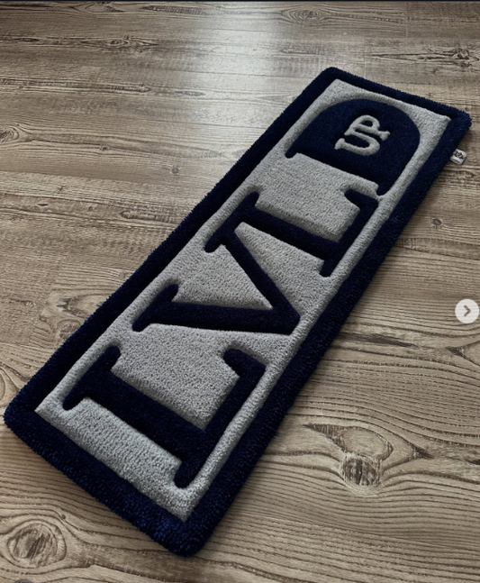 Parisian Luxury Initials Rug