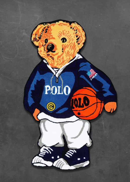 Preppy Bear Sports Rug