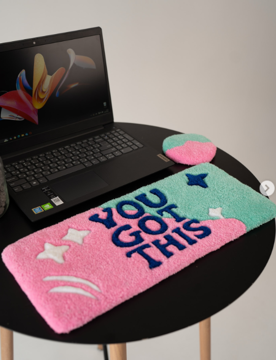 You Got This Keyboard Rug