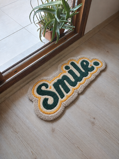 Smile Hnadmade Floor Rug