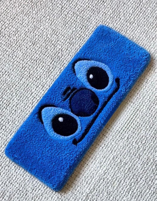 Blue Buddy Keyboard Rug