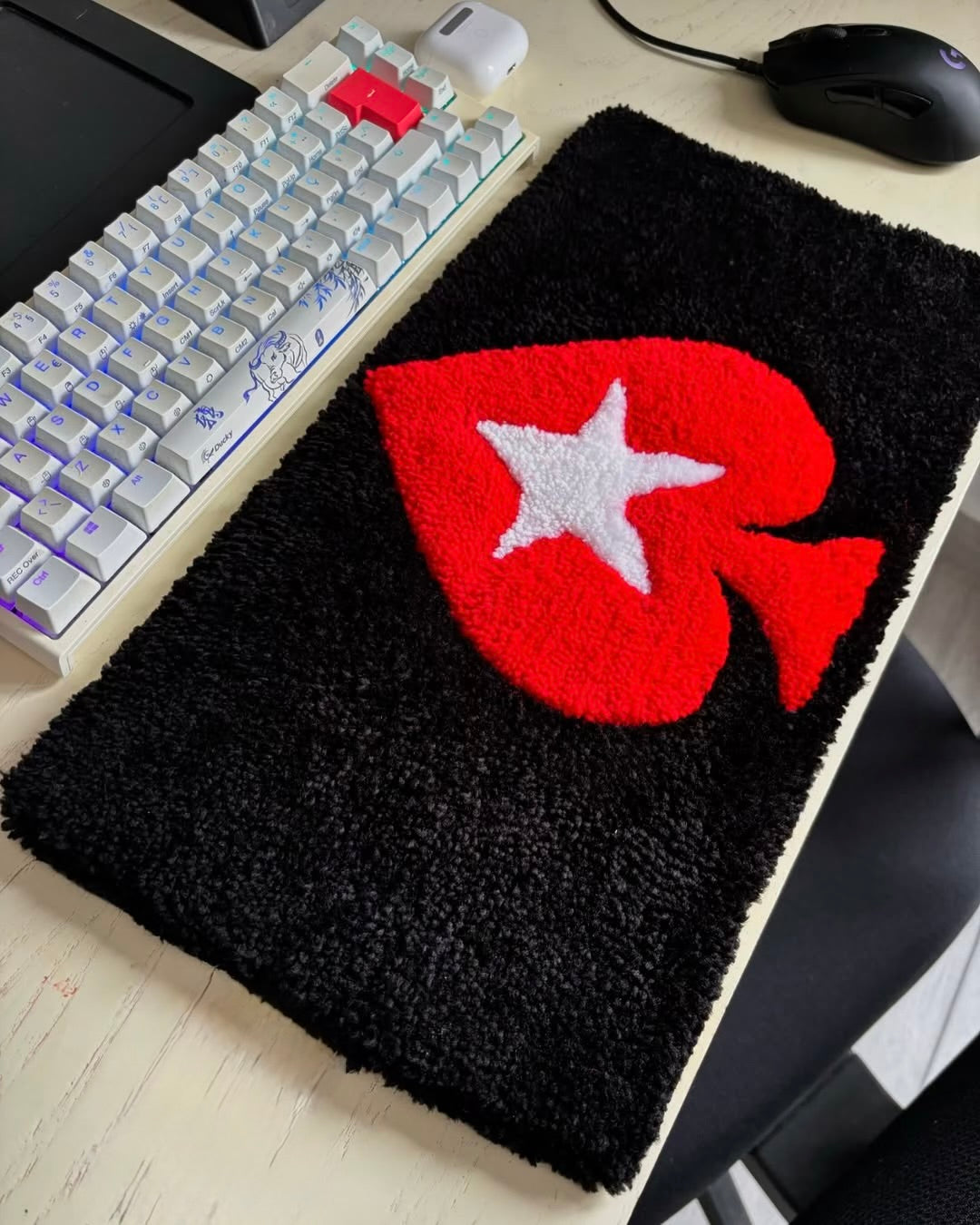 Ace Mode Gaming Rug | Hand Tufted Wool Rug by Rug Cult