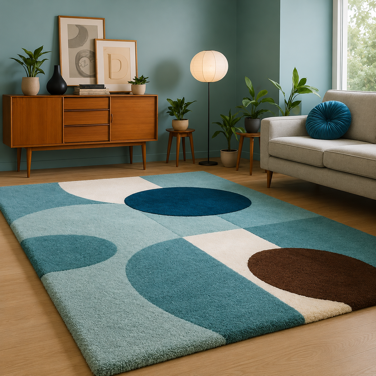 Blue Haven Rug | Hand Tufted Wool Rug by Rug Cult