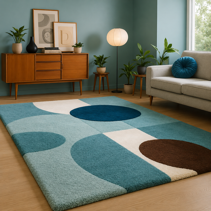 Blue Haven Rug | Hand Tufted Wool Rug by Rug Cult