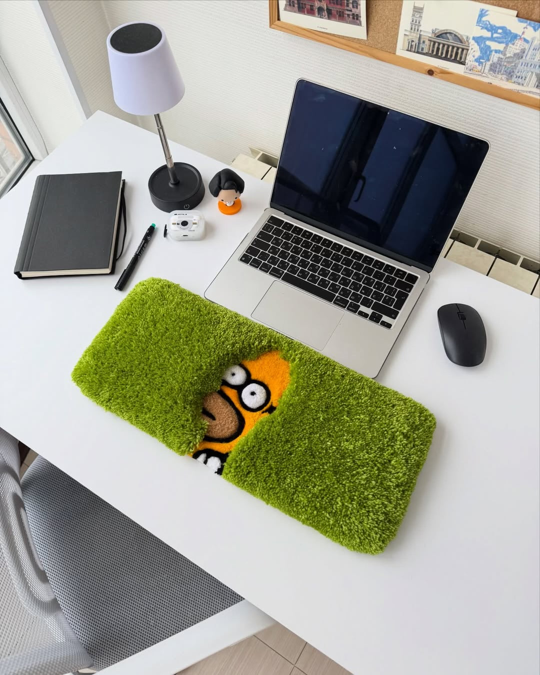 Caught You Typing Keyboard Rug | Hand Tufted Wool Rug by Rug Cult