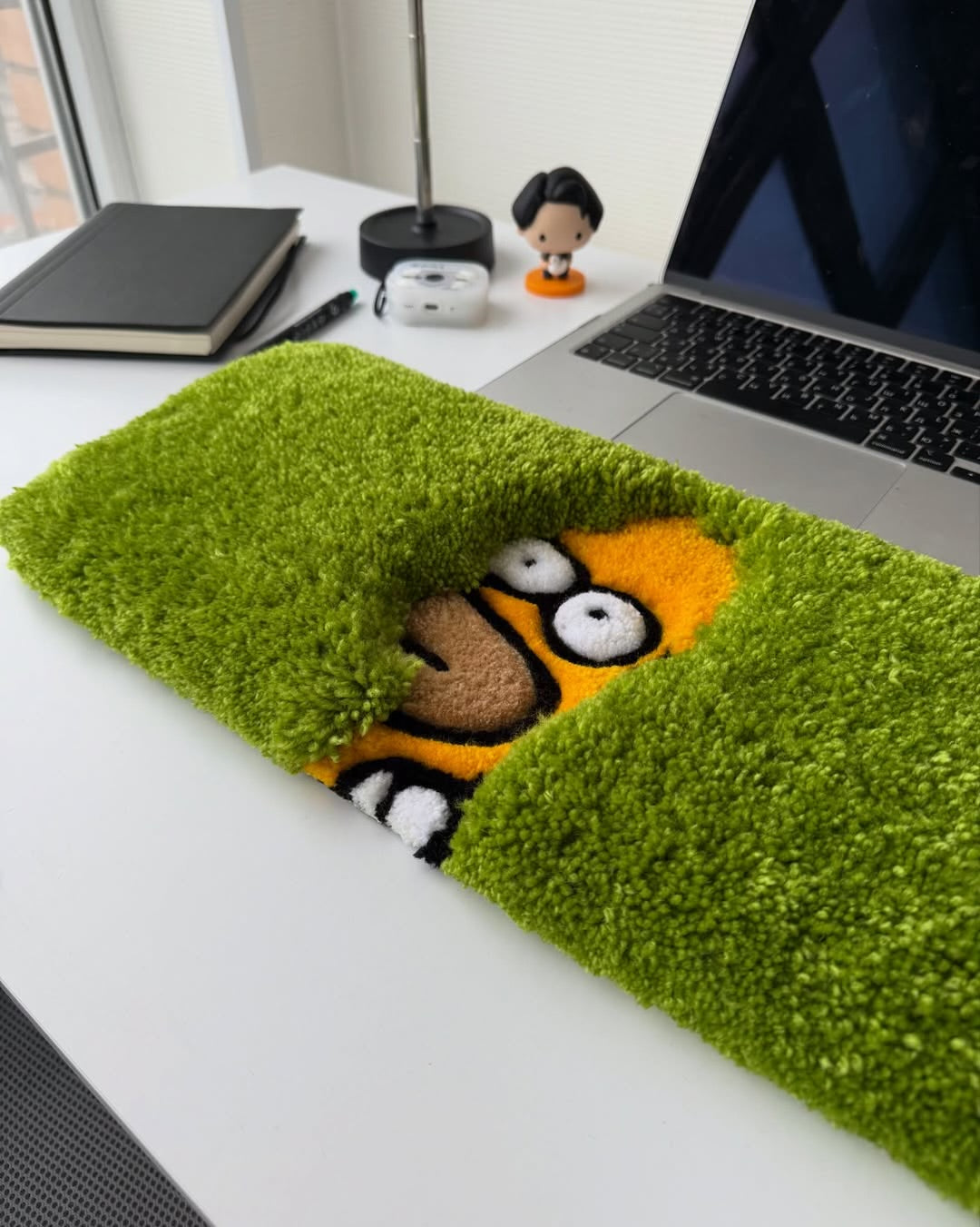 Caught You Typing Keyboard Rug | Hand Tufted Wool Rug by Rug Cult