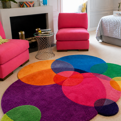 Rainbow Bubble Pop Rug