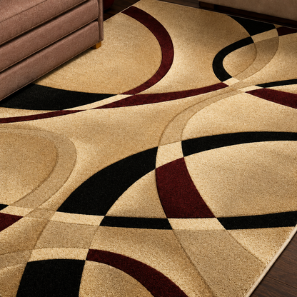 Classic Orbit Rug | Hand Tufted Wool Rug by Rug Cult