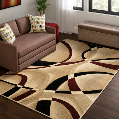 Classic Orbit Rug | Hand Tufted Wool Rug by Rug Cult