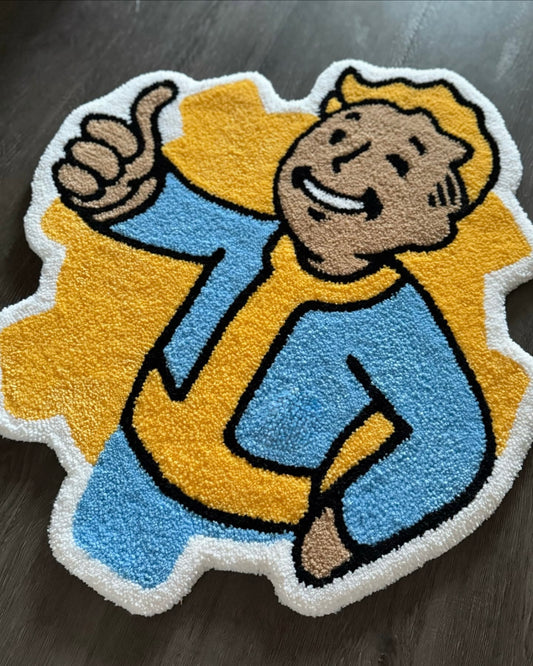 The Vault Boy Rug