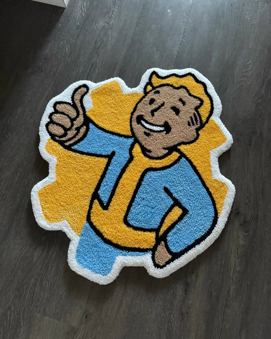 The Vault Boy Rug