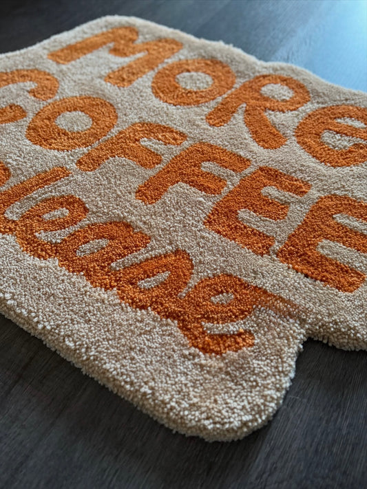More Coffee Please Floor Rug