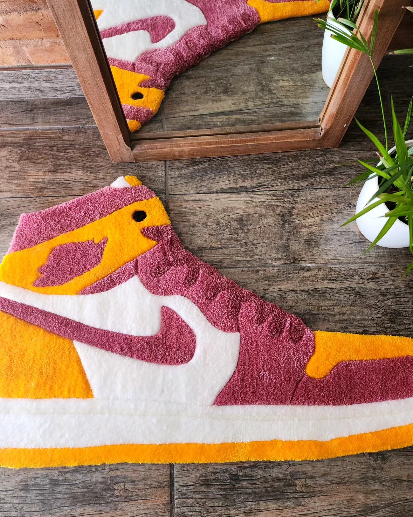 Drip Walk Sneaker Floor Rug