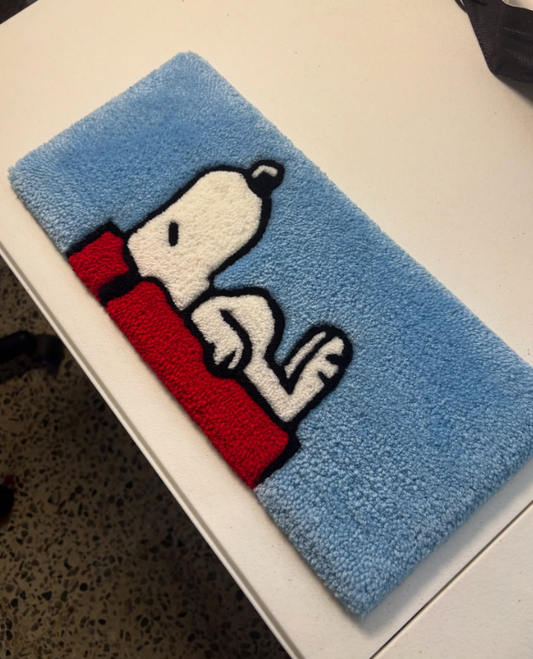 Dreamy Desk Keyboard Rug. | Hand Tufted Wool Rug by Rug Cult
