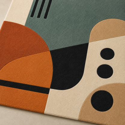 Bauhaus Harmony Designer Rug