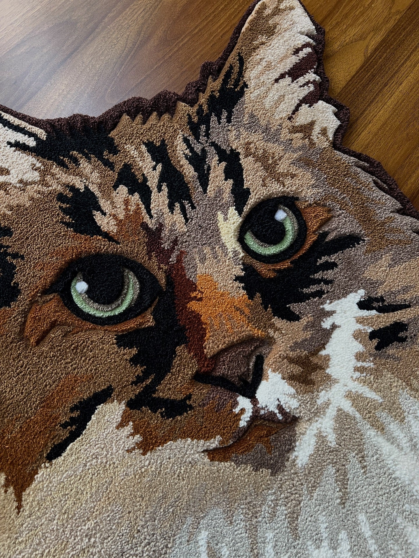 Whisker Cat Floor Rug