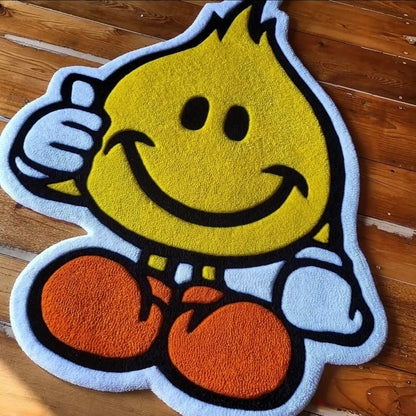 Feel-Good Flame Rug | Hand Tufted Wool Rug by Rug Cult
