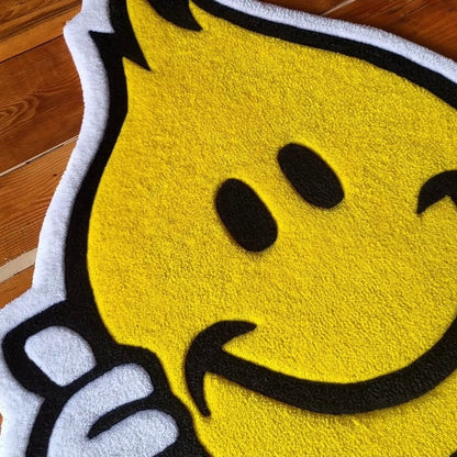 Feel-Good Flame Rug | Hand Tufted Wool Rug by Rug Cult