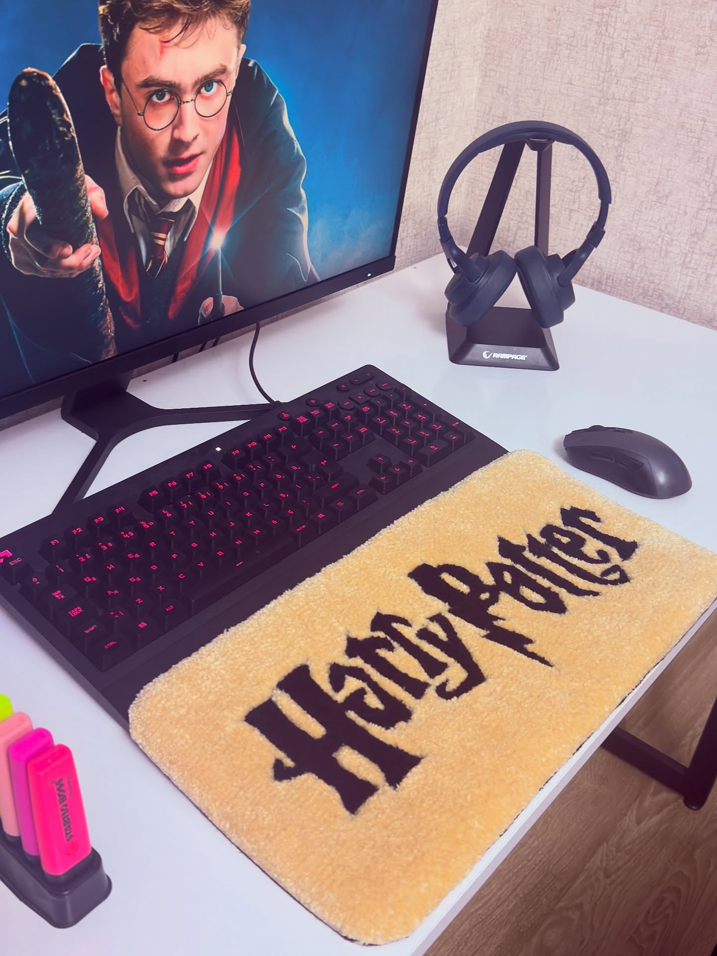 Harry Porter Keyboard Rug