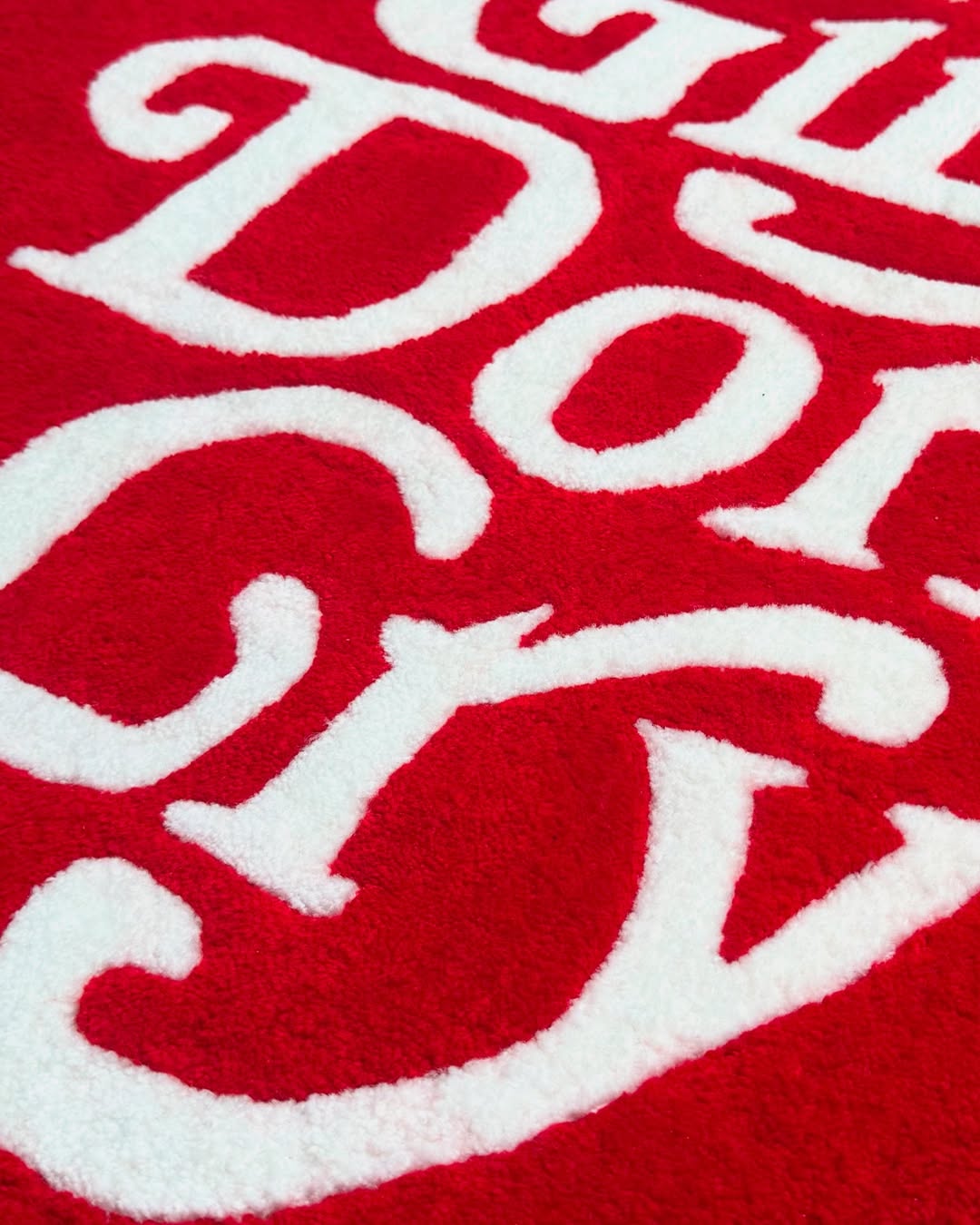 Girls Don't Cry Handmade Rug | Hand Tufted Wool Rug by Rug Cult