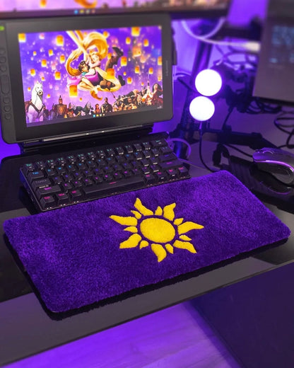 Golden Sun Keyboard Rug. | Hand Tufted Wool Rug by Rug Cult