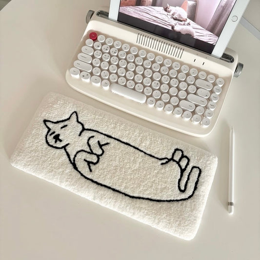 Lazy Paws Keyboard Rug | Hand Tufted Wool Rug by Rug Cult