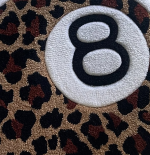 Leopard Pool 8 Rug | Hand Tufted Wool Rug by Rug Cult