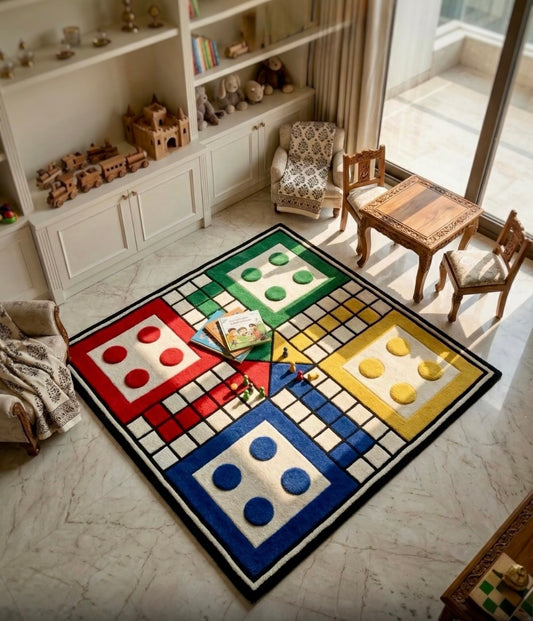 Ludo Hand Tufted Rug | Hand Tufted Wool Rug by Rug Cult