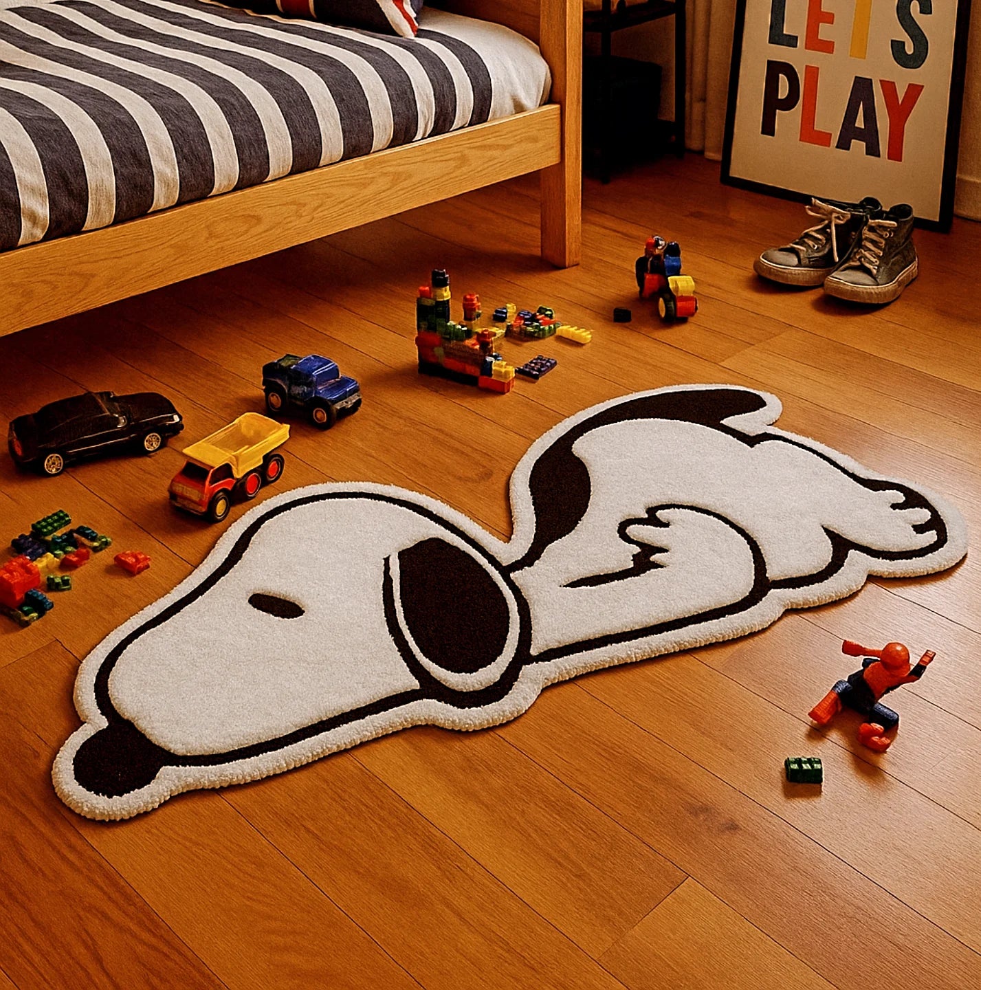 Sleepy Pup Floor Rug