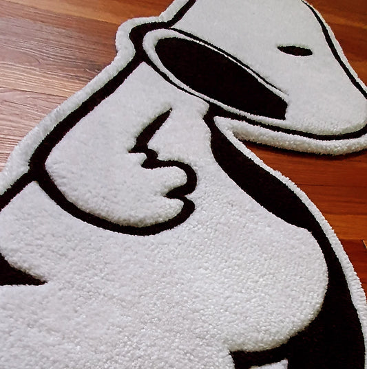 Sleepy Pup Floor Rug