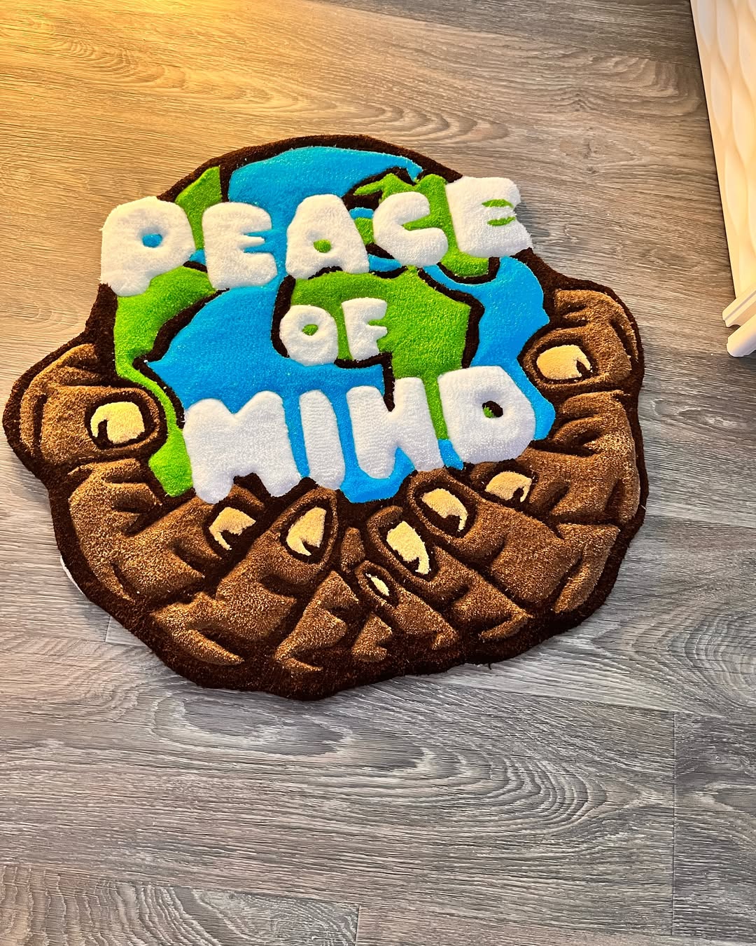 Peace Of Mind Handmade Rug | Hand Tufted Wool Rug by Rug Cult