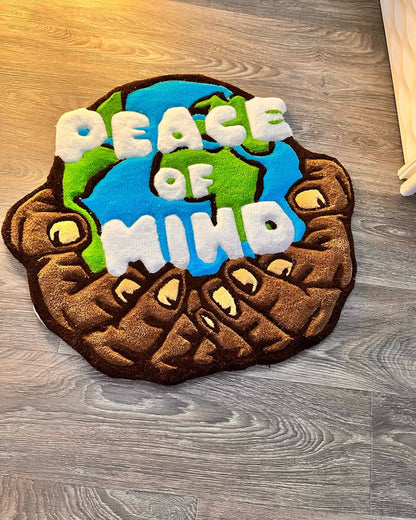 Peace Of Mind Handmade Rug | Hand Tufted Wool Rug by Rug Cult