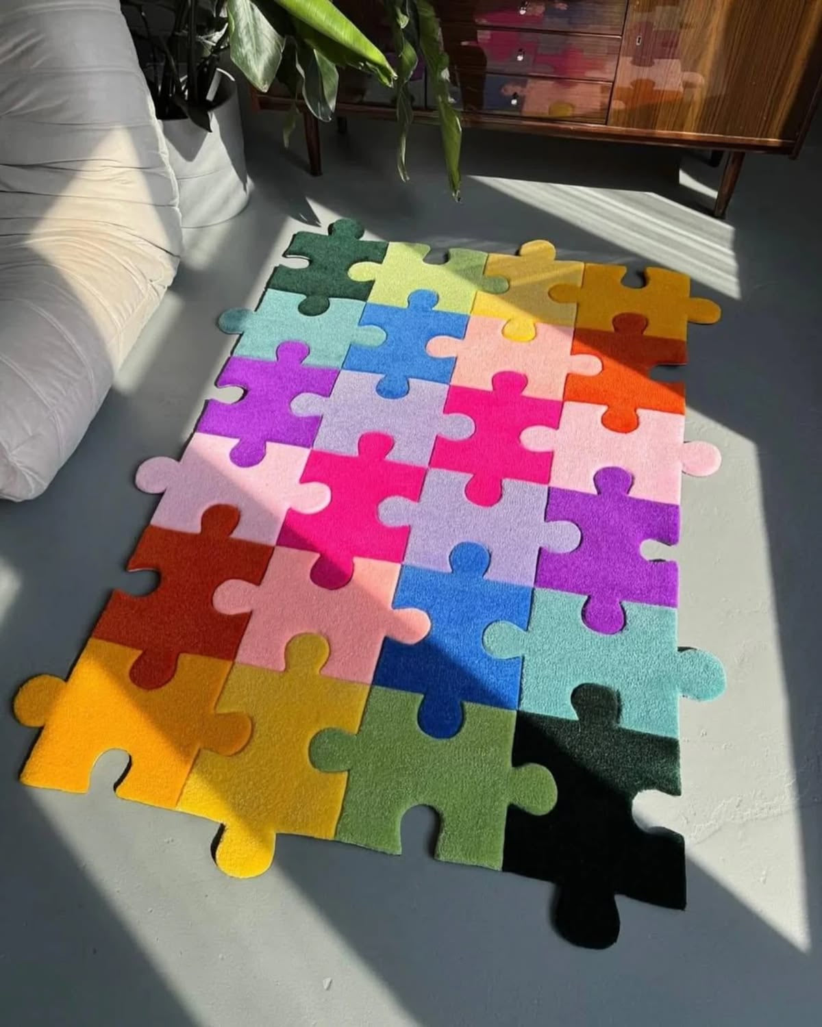 PlayPatch Puzzle Hand Tufted Rug | Hand Tufted Wool Rug by Rug Cult