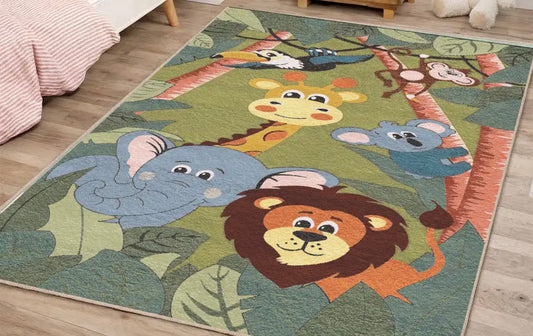 Animal Kingdom Play Rug