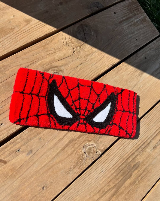 Spiderman Keyboard Rug | Hand Tufted Wool Rug by Rug Cult