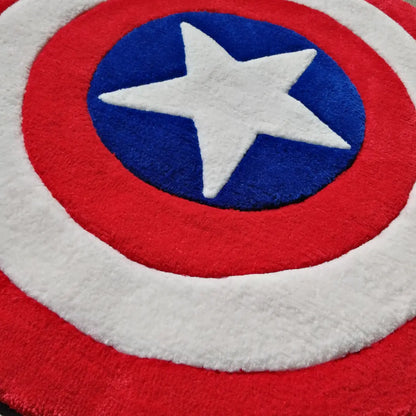 Shield of Captain Floor Rug