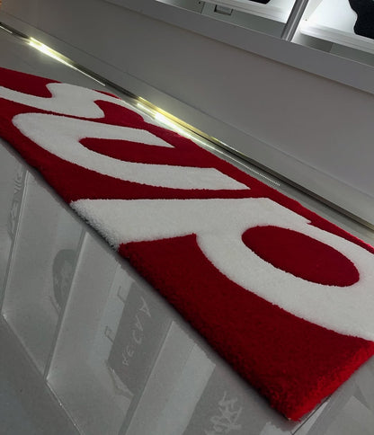 Supreme Signature Statement Rug | Hand Tufted Wool Rug by Rug Cult