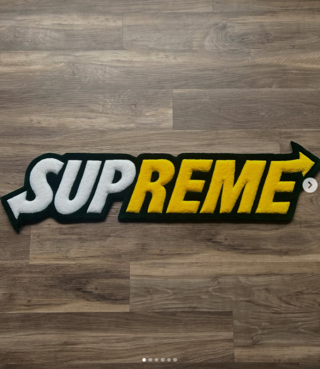 Supreme x Subway Rug | Hand Tufted Wool Rug by Rug Cult