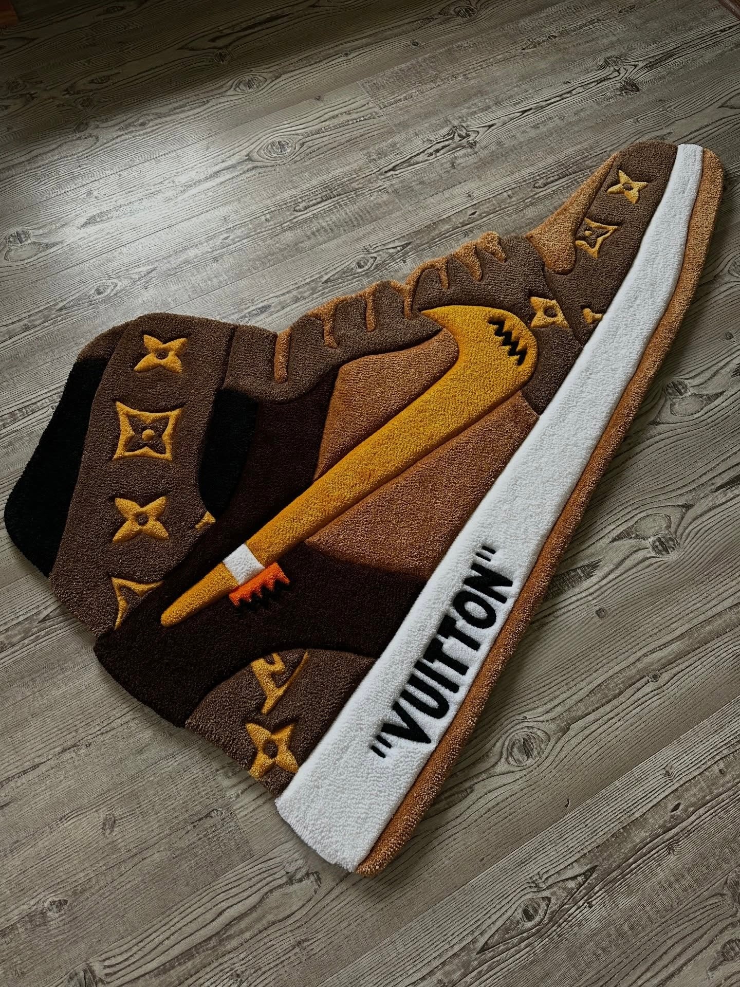 Louis Vuitton Sneaker Rug