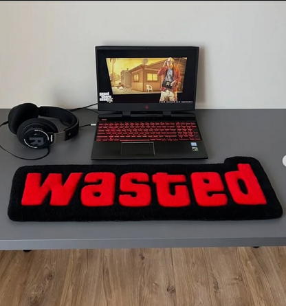Wasted Keyboard Rug. | Hand Tufted Wool Rug by Rug Cult