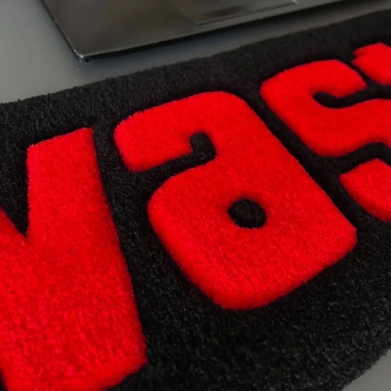 Wasted Keyboard Rug. | Hand Tufted Wool Rug by Rug Cult