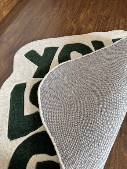 You Look Good Hand Tufted Rug | Hand Tufted Wool Rug by Rug Cult